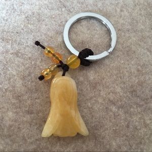 ❌ SOLD ❌ Unique Oriental stone key chain